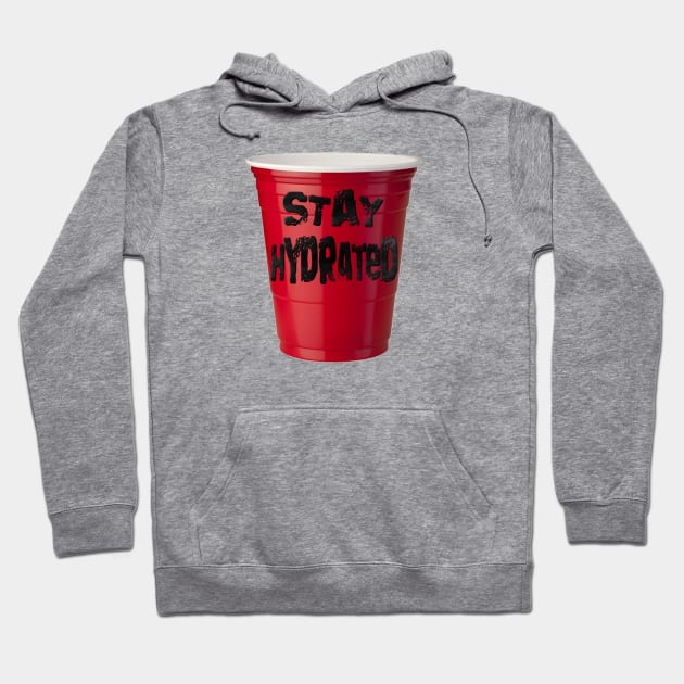 Stay Hydrated with the Best Party Shirt Around! Hoodie by Struggleville